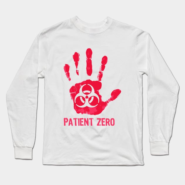 Patient zero Long Sleeve T-Shirt by DarkArtiste